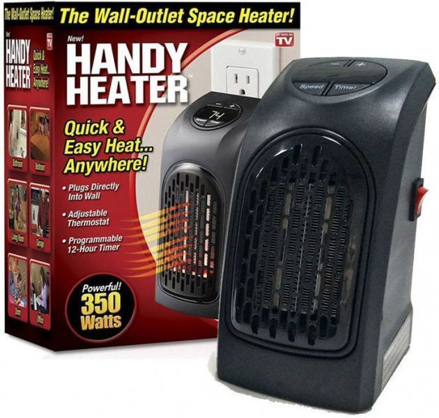 Портативний обігрівач Handy Heater Хенді Хітер Rovus 400 W 009944 фото