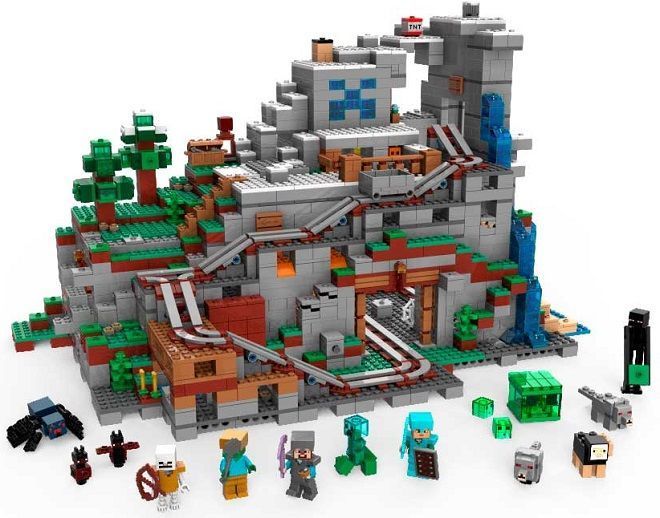 Конструктор Bela My World "Печера в горах" Minecraft, 2886 деталей Jav88963 фото