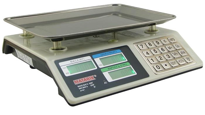 Ваги торговельні електронні Matarix MX-414 S MB Matr12046 фото