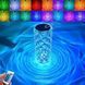 Настільна лампа Роза з пультом RGB Crystal Rose. Проекційний світильник-торшер нічник rose diamond table lamp кристал Matrix2201 фото 4