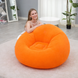 Надувне крісло-пуф Inflatable Sofa / Надувне крісло-мішок 110&times;110&times;85 см Помаранчевий G6820/1 фото 1