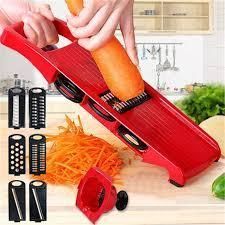 Овочерізка, тертка Mandoline Slicer 6 in 1 c контейнером, слайсер, тертка pr00012547 фото