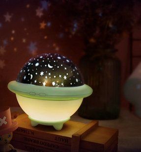 Нічник зоряне небо Night Light projection lamp, Дитячий нічник-проектор, М'який лід нічник pr3794 фото