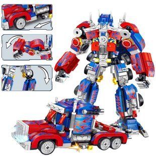 Конструктор Робот трансформер Optimus Prime Оптимус Прайм Vs Машина, набір 2 в 1 G9515 фото