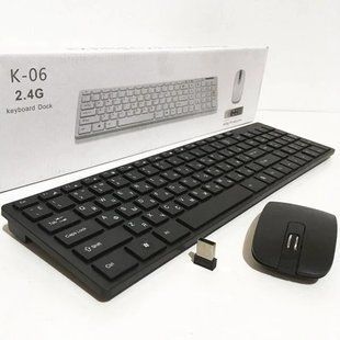 Бездротова клавіатура Keyboard+мишка wireless k06 sp2230 фото