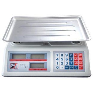 Ваги торговельні електронні з лічильником ціни на 50 кг. PM 5051 Promotec із акумулятором 6 вт n5478120 фото