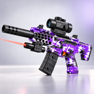 Детский игрушечный автомат SY-0288/MCX / Автомат с арбизами Фиолетовый камуфляж M17971 фото