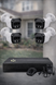 Комплект відеоспостереження DVR KIT UCAM 4 камери з реєстратором / Комплект вуличних камер з вологозахистом G0565 фото 1
