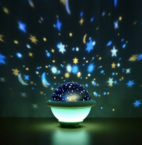 Нічник зоряне небо Night Light projection lamp, Дитячий нічник-проектор, М'який лід нічник pr3794 фото