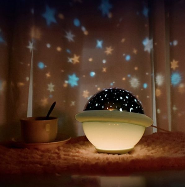 Нічник зоряне небо Night Light projection lamp, Дитячий нічник-проектор, М'який лід нічник pr3794 фото