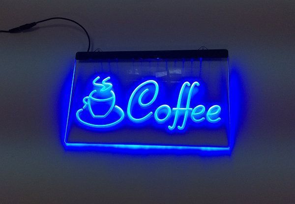 Світлодіодна вивіска Кава Cofe sp2002356 фото
