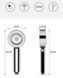 Насадка для душу двостороння 3 режими Multifunctional Faucet 9006 5402585451 фото 6