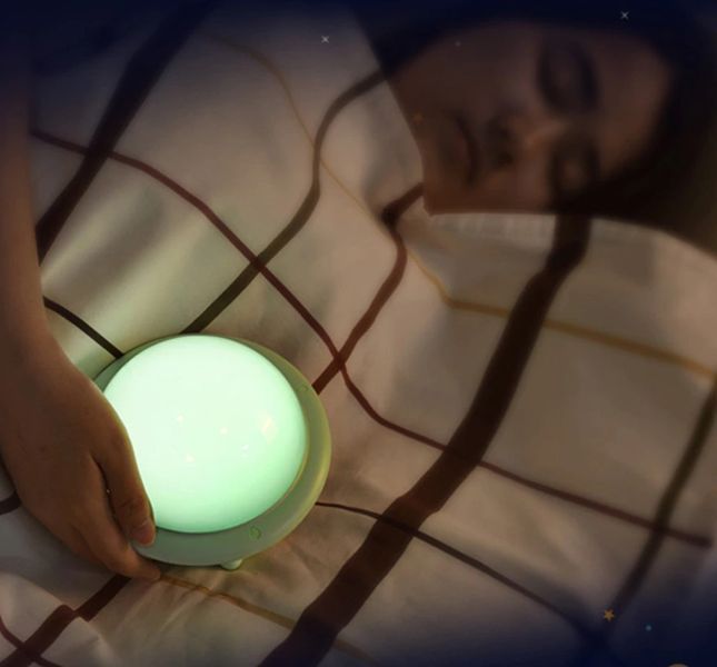 Нічник зоряне небо Night Light projection lamp, Дитячий нічник-проектор, М'який лід нічник pr3794 фото