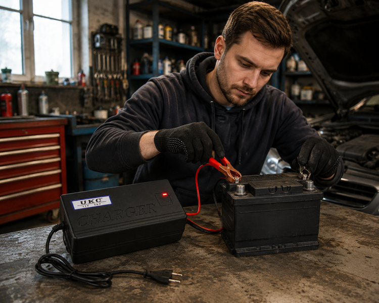 Зарядний пристрій BATTERY CHARGER 5A MA-1205 / Зарядний пристрій автомобільного акумулятора UKC MA-1205 12V 5A sp6704 фото