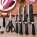 Набір кухонних ножів Knife 6 in 1 Knife624 фото 9