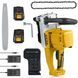 Акумуляторна ланцюгова пилка Electric SAW 16 дюймів + 2 акумулятори потужна електропилка ND-16 G8772 фото 3