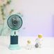 Портативный вентилятор ZB088A Mini Fan / Ручной вентилятор с аккумулятором / Настольный портативный вентилятор Jam6765 фото 2
