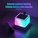 Портативна Bluetooth колонка-караоке із двома мікрофонами Wi-Fi M17260 фото 2