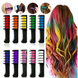 Набір крейди для волосся 10 шт Hair chalk Різнокольорові барвники гребінець для дітей та дорослих VEN0602 фото 5