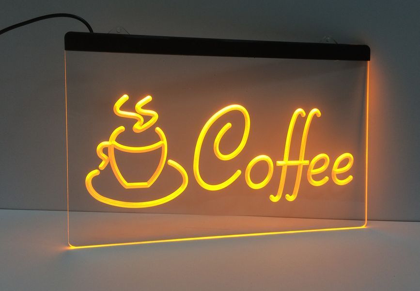 Світлодіодна вивіска Кава Cofe sp2002356 фото