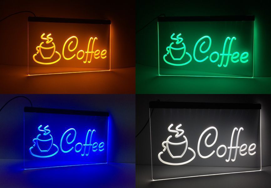 Світлодіодна вивіска Кава Cofe sp2002356 фото