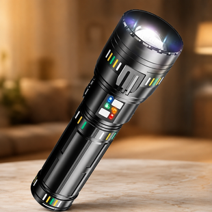 Фонарик ручной BL CB W518 / Аккумуляторный LED фонарь на USB sp10422 фото