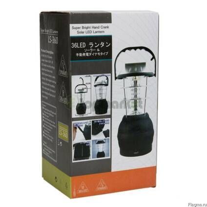 Ліхтар кемпінговий на сонячній батареї Super Bright LED Lantern LS-360 5096743298 фото