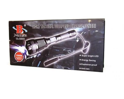 Тактичний ліхтарик BL Q3888-T6 3 18650 battery Police BL3888T6 фото