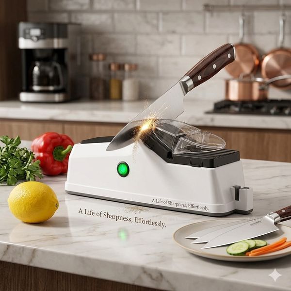 Электроточилка для ножей Electric Knife Sharpener USB / Точилка для ножей и ножниц 2053648 фото