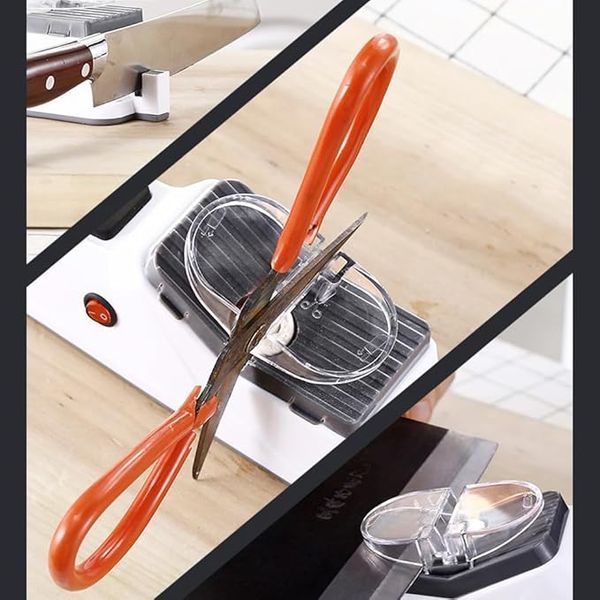 Електроточилка для ножів Electric Knife Sharpener USB / Точилка для ножів та ножиць 2053648 фото