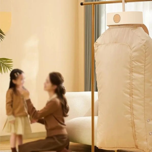 Підвісна електросушарка для одягу Portable Drying Machine SH-005 з чохлом / Портативна сушарка для білизни з таймером Jam3091 фото