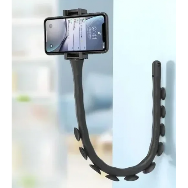 Гнучкий тримач для телефону із присосками Cute Worm Lazy Holder pr3236914 фото