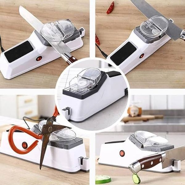 Електроточилка для ножів Electric Knife Sharpener USB / Точилка для ножів та ножиць 2053648 фото