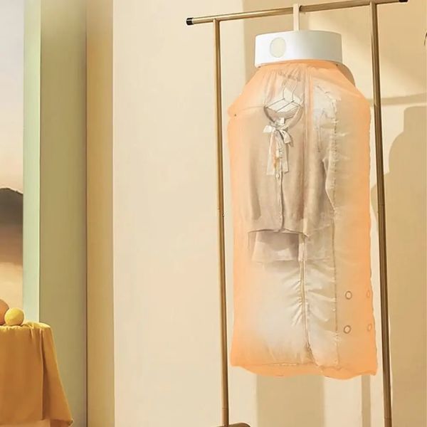 Підвісна електросушарка для одягу Portable Drying Machine SH-005 з чохлом / Портативна сушарка для білизни з таймером Jam3091 фото