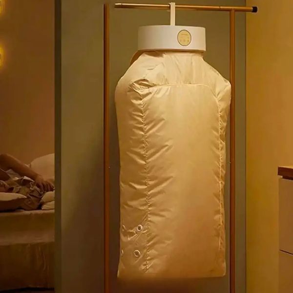 Підвісна електросушарка для одягу Portable Drying Machine SH-005 з чохлом / Портативна сушарка для білизни з таймером Jam3091 фото