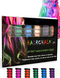 Набір крейди для волосся 6 шт Hair chalk Різнокольорові барвники гребінець для дітей та дорослих VEN0603 фото 1