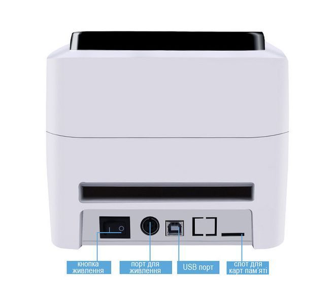 Термопринтер для друку ттн нової пошти Xprinter XP-420B XP-420B фото