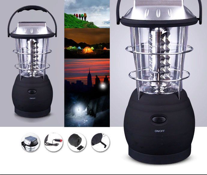 Ліхтар кемпінговий на сонячній батареї Super Bright LED Lantern LS-360 5096743298 фото