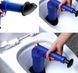 Toilet dredge GUN BLUE очищувач каналізації високого тиску Плунжер для раковини високого тиску pr1988336 фото 3
