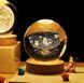Світлодіодна кришталева куля, декоративна універсальна 3D нічниця, кришталева куля "Серце" Jam11414 фото 3