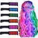Набір крейди для волосся 6 шт Hair chalk Різнокольорові барвники гребінець для дітей та дорослих VEN0603 фото 2