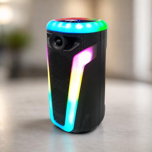 Колонка-Bluetooth 4 дюйма MS-3638BT 40 см / Акустическая система с Bluetooth / Колонка с RGB подсветкой 24480008 фото