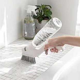 Щітка для прибирання усіх поверхонь 4в1 Water Spray Cleaning Kits ефективно та ретельно видаляє забруднення, не залишаючи подряпин і не пошкоджуючи поверхні M16154 фото