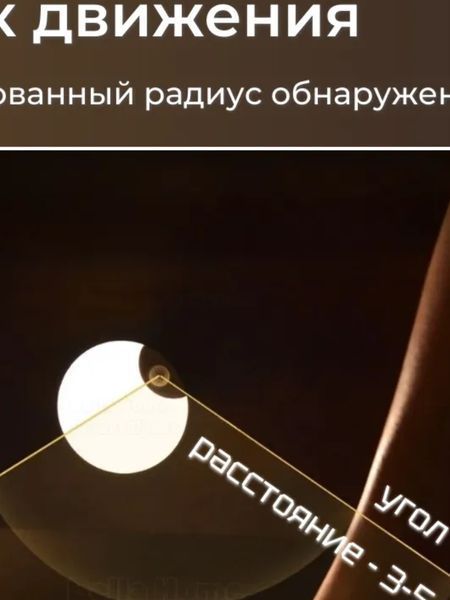 Світильник із датчиком руху AND HA-183 2053892 фото