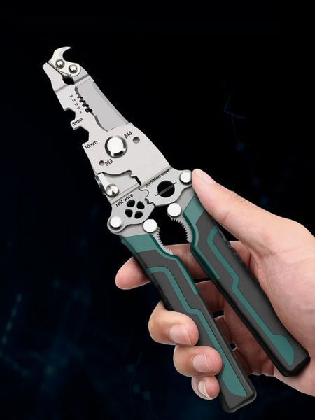 Професійні кліщі (стрипер) XT-12005 UKC для зачищення та обтиску різання проводів Jam85461 фото