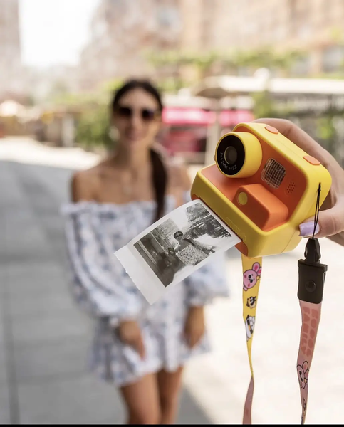 Фотокамера моментального друку дитяча Instant Print Camera, 1080P Video for kids G6337 фото