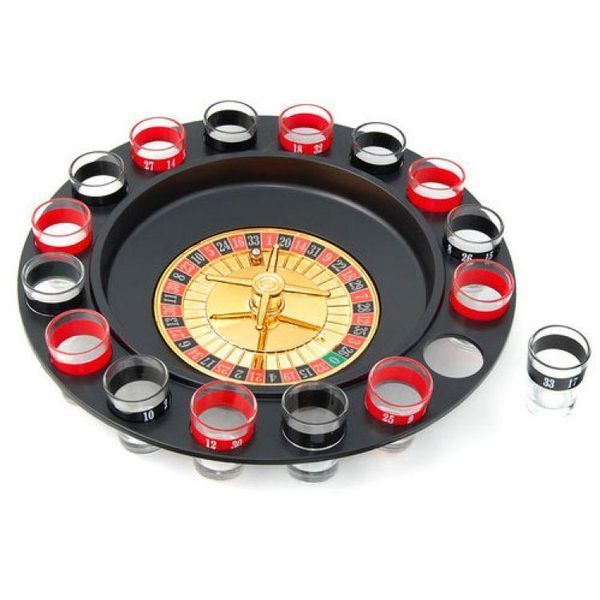 Рулетка зі стопками Drinking Roulette Set i3-90 алко рулетка казино на 16 чарок 22541441 фото