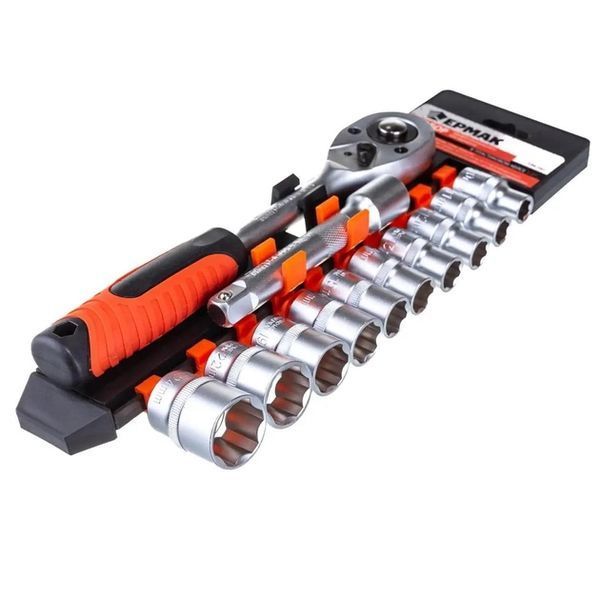 Набір торцевих головок 12 шт DR SOCKET SET 1/2 os85747 фото