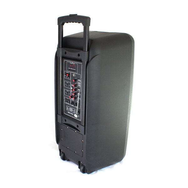 Портативна колонка Su-Kam 1010 + 2 мікрофони + BT 12v220v sp7072 фото