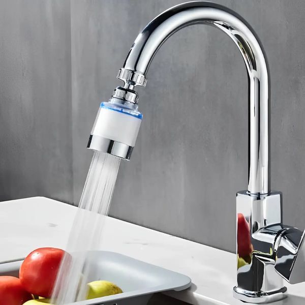 Аератор насадка на кран-змішувач Faucet Splash Head поворотна для економії води з фільтром 2053868 фото